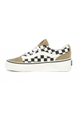 Vans Shape NI (chkrbrd) kelp/mrshmlw