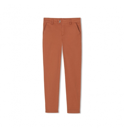 Les Petites Bombes pantalon chino Naomie Terracotta