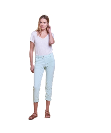 Les Petites Bombes pantalon chino Naomie vert