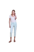 Les Petites Bombes pantalon chino Naomie vert