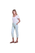 Les Petites Bombes pantalon chino Naomie vert