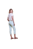 Les Petites Bombes pantalon chino Naomie vert