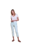 Les Petites Bombes pantalon chino Naomie vert