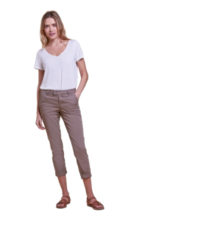 Les Petites Bombes pantalon chino Naomie taupe