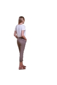 Les Petites Bombes pantalon chino Naomie taupe