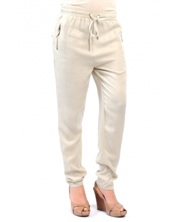 PANTALON PINAKI ECRU