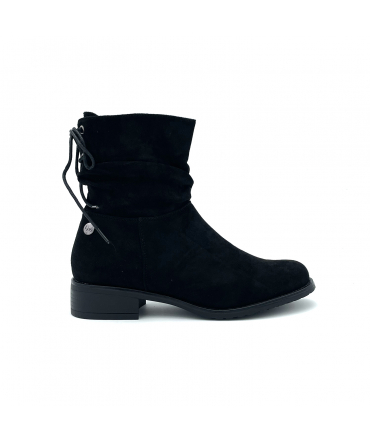 Les P'tites bombes Bottines CIARA Noir suédine