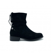 Les P'tites bombes Bottines CIARA Noir suédine