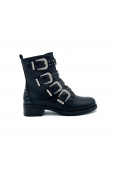 LPB BOTTINES QUADRI NOIR