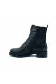 LPB BOTTINES QUADRI NOIR