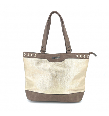 Les Tropéziennes Sac Shopping GIM 01 Taupe