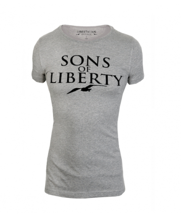 T-Shirt  Libertalia-Républic Sons of Liberty  Gris
