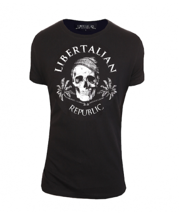 T-Shirt  Libertalia-Républic Noir