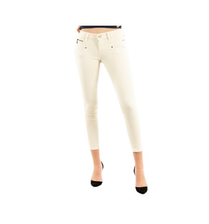 Freeman Jeans ALEXA CROPPED NEW MAGIC COLOR Beige clair F905