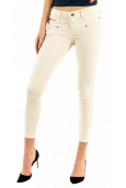 Freeman Jeans ALEXA CROPPED NEW MAGIC COLOR Beige clair F905