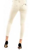 Freeman Jeans ALEXA CROPPED NEW MAGIC COLOR Beige clair F905