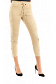 Freeman Jeans ALEXA CROPPED NEW MAGIC COLOR Beige Foncé F1087