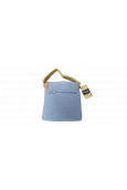 Tropéziennes Sac Besace GAL05- DENIM bandoulière Argent