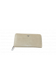 LPB PORTEFEUILLE AUGUSTA CROCO BEIGE