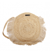 Tropéziennes Sac rond Jute Natural OUV01-TZ