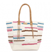 Tropéziennes Sac shopping Coton multicolor T-KER01