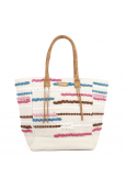 Tropéziennes Sac shopping Coton multicolor T-KER01