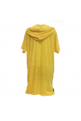 ROBE SWEAT A CAPUCHE PEDALO CANNES JAUNE