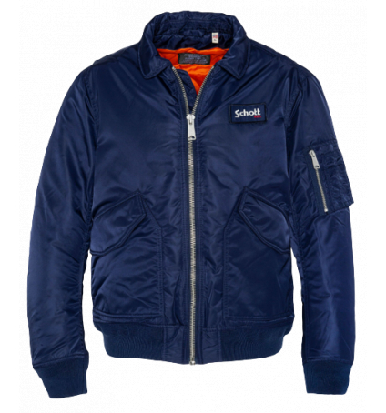 BOMBER SCHOTT 210100RS SCRATCH Navy