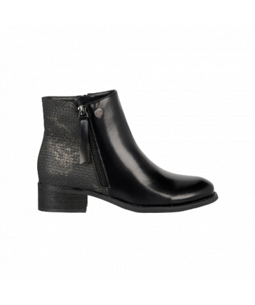 Les P'tites bombes CALINE NOIR BRONZE CROCO