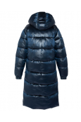 SCHOTTDOUDOUNE FEMME LONGUE QUILTEE A CAPUCHE BELSTARSH2W BLEU OCEAN