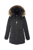 SCHOTT PARKA FEMME 3 EN 1 DOUDOUNE AMOVIBLE JKTJANELLW BLACK