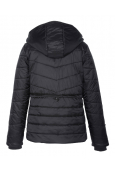 SCHOTT PARKA FEMME 3 EN 1 DOUDOUNE AMOVIBLE JKTJANELLW BLACK