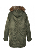 SCHOTT PARKA N3B FEMME SCHOTT ELISA2WRS  KAKI