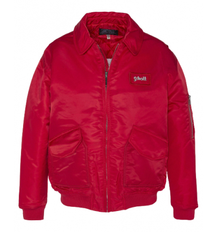 SCHOTTBLOUSON CWU FEMME FIT LOOSE DANWRS ROUGE