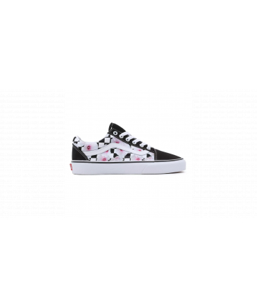 Vans Old Skool Hibiscus Check Black VN0007NTBM81