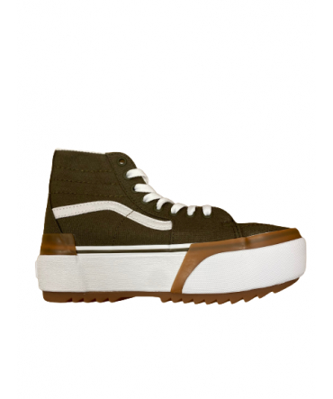 Vans Sk8-HI Tapered Canvas Dark Olive VN0005U2DOL1