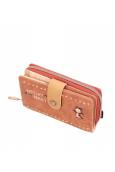 ANEKKE Portefeuille moyen gaufré RFID Menire 36609-909