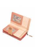 ANEKKE Portefeuille moyen gaufré RFID Menire 36609-909