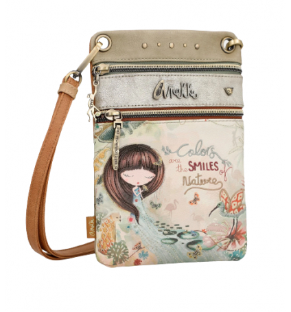 ANEKKE Mini sac à bandoulière Amazonia avec double compartiment 36703-905