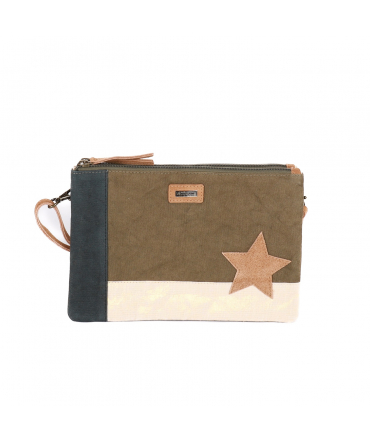 Les Tropéziennes  POCHETTE  RAP-TZ-04-KAKI
