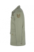 SCHOTT VESTE MILITAIRE FEMME BRODEE DOS SCHOTT