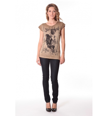 Tee-shirt Little 13q430 Camel