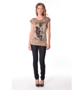 Tee-shirt Little 13q430 Camel