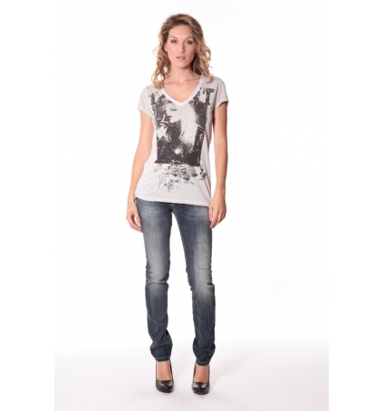 Tee-shirt Kate 13q431 Ecru