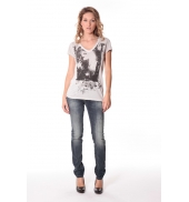 Tee-shirt Kate 13q431 Ecru