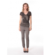 Tee-shirt Kate 13q431 Carbone