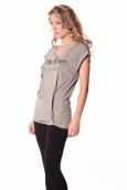 Tee-shirt Yes 13q424 Gris