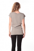 Tee-shirt Yes 13q424 Gris