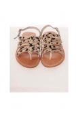 NUS PIEDS IZYS CUIR ZEBRE