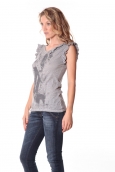 Rich&Royal Tee shirt Glam Gris 13q427/862 